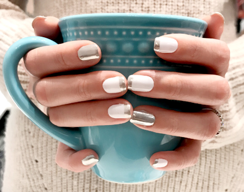 Chrome French Manicure - wide 8