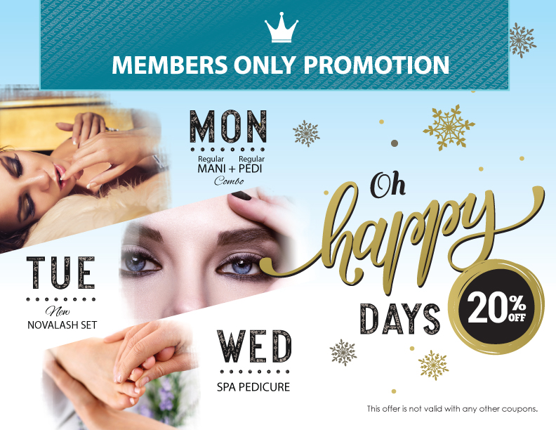 December Member’s Only Promotion