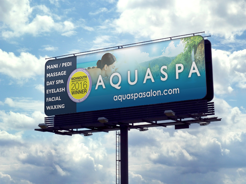 NEW AQUASPA Billboard